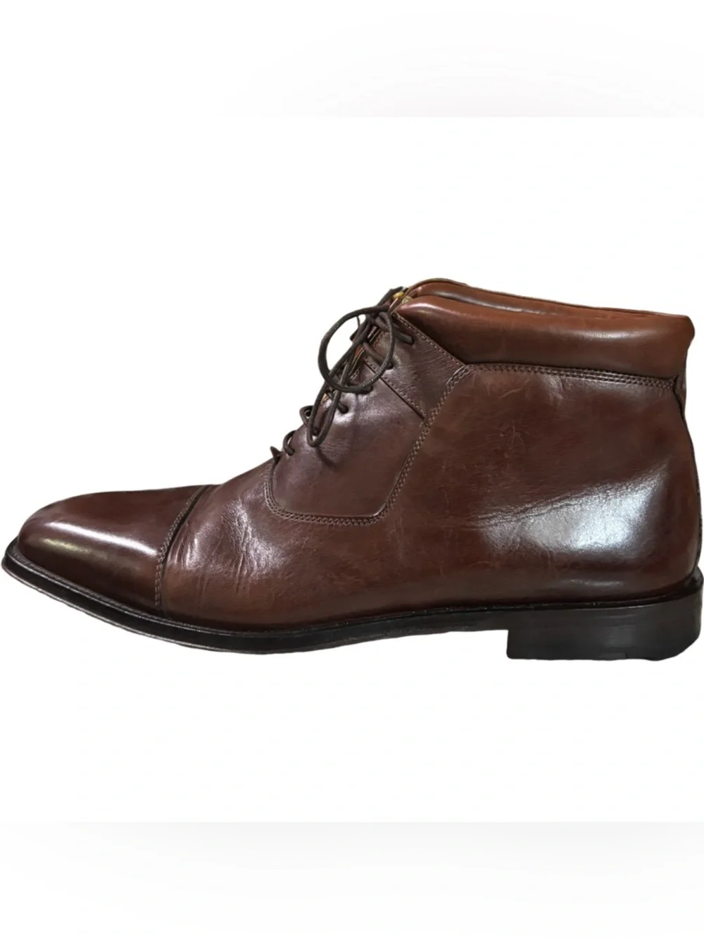Johnston & Murphy polished brown
